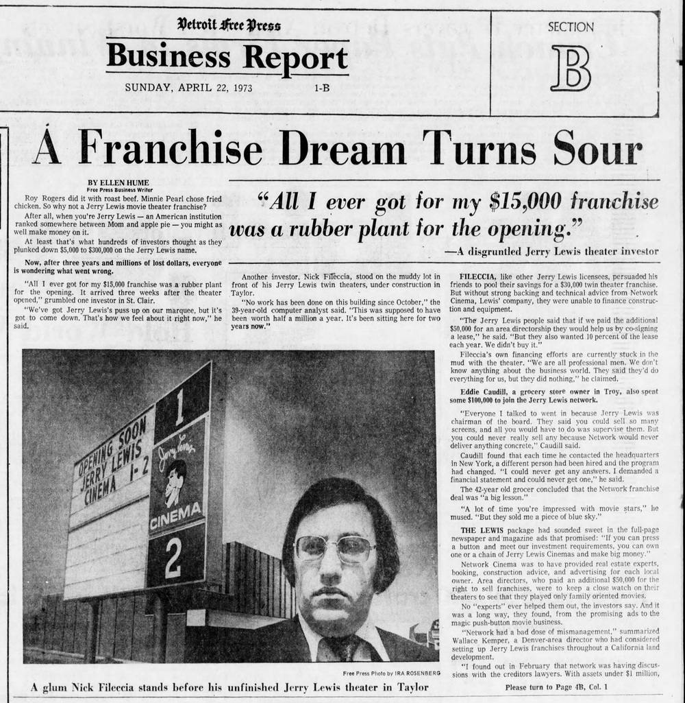 Pandora 1&2 - Detroit Free Press Apr 22 1973 A